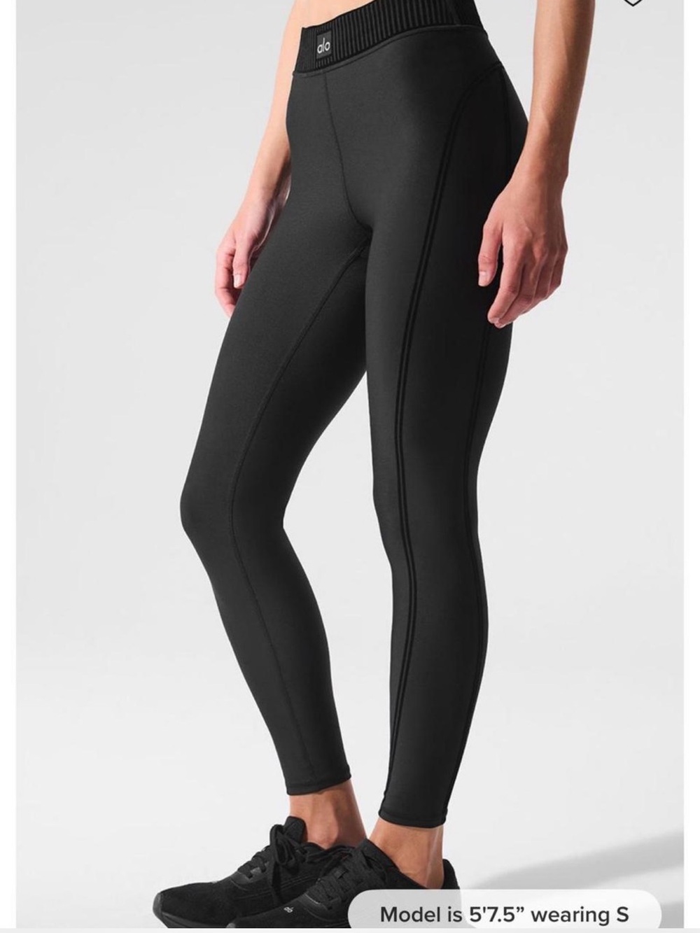 ALO Yoga Black High-Rise Performance Leggings